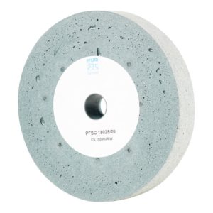 PFERD Poliflex Scheibe SC Ø 150×25 mm Bohrung-Ø 20mm Bindung PUR Weich SIC150