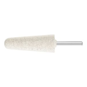 PFERD Poliflex Schleifstift Rundkegelform Ø 25x70mm Schaft-Ø 6 mm Bindung TX A80