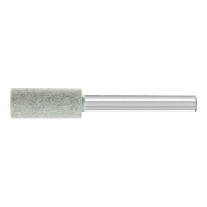PFERD Poliflex Schleifstift Zylinderform Ø 10×25 mm Schaft-Ø 6 mm Bindung PUR Weich SIC80