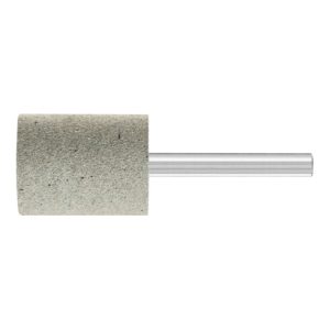 PFERD Poliflex Schleifstift Zylinderform Ø 25x30mm Schaft-Ø 6 mm Bindung PUR Weich SIC80