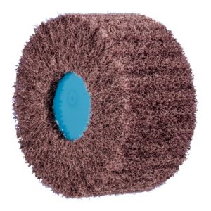 PFERD POLINOX Vlies-Schleifrad PNL Ø 100x50mm Gewinde 5/8-11 A100 für Feinschliff und Finish