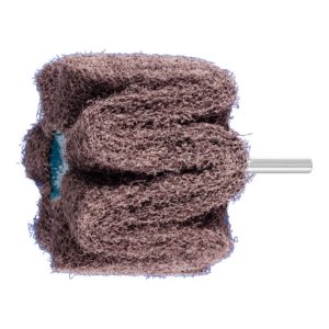 PFERD POLINOX Vlies-Schleifstift PNG Ø 80x50mm Schaft-Ø 6 mm A100 für Feinschliff und Finish