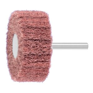 PFERD POLINOX Vlies-Schleifstift PNL Ø 60×25 mm Schaft-Ø 6 mm A180 für Feinschliff und Finish