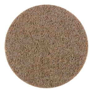 PFERD POLIVLIES-Klettronde PVKR Korund Ø 180mm A100G für Feinschliff und Finish mit Winkelschleifer