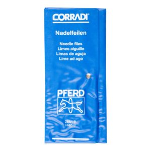 PFERD Präzisions-Nadelfeilen-Set 12-tlg. in Rolltasche 180mm Schweizer Hieb 0, grob