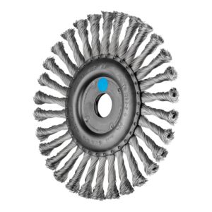 PFERD Rundbürste gezopft RBG Ø 178x13x22,2 mm Edelstahl-Draht-Ø 0,50mm Winkelschleifer (10)