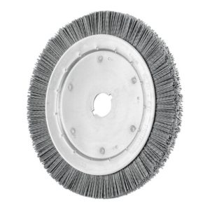 PFERD Rundbürste schmal ungezopft RBU Ø250x16xvariable Bohrung SiC-Filament-Ø0,90 Korn 180