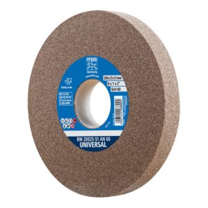 PFERD Schleifbockscheibe Ø 200×25 mm Bohrung-Ø 51 mm A60 für universelle Schleifaufgaben