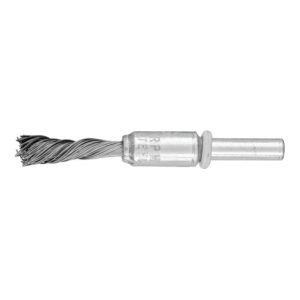PFERD SINGLETWIST Pinselbürste gezopft PBGS Ø10mm Schaft-Ø6 mm Stahl-Draht-Ø0,35