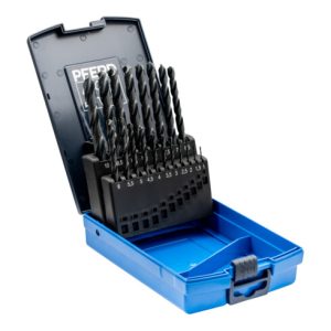 PFERD Spiralbohrer-Set 19-tlg. STEEL HSSG N DIN 338 universal