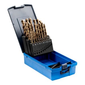 PFERD Spiralbohrer-Set 25-tlg. INOX HSSE N DIN 338 für zähe und harte Werkstoffe