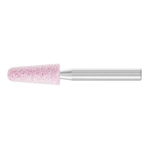 PFERD STEEL EDGE Schleifstift Kegel Ø 10×25 mm Schaft-Ø 6 mm A46 für Stahl- und Stahlguss