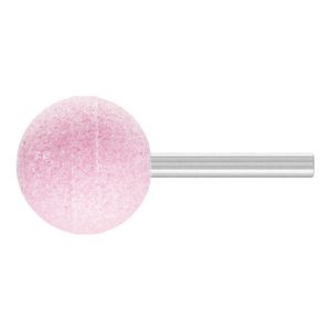 PFERD STEEL EDGE Schleifstift Kugel Ø 32×32 mm Schaft-Ø 6 mm A46 für Stahl- und Stahlguss