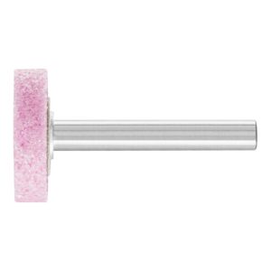 PFERD STEEL EDGE Schleifstift Zylinder Ø 25×6 mm Schaft-Ø 6 mm A46 für Stahl- und Stahlguss