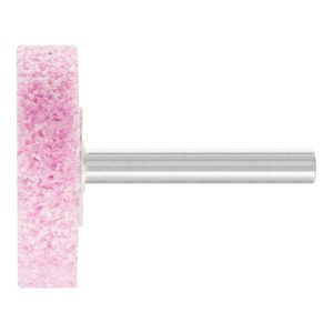 PFERD STEEL EDGE Schleifstift Zylinder Ø 40×13 mm Schaft-Ø 6 mm A30 für Stahl- und Stahlguss