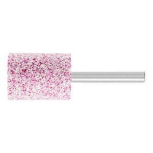 PFERD STEEL Schleifstift Zylinder Ø 25×32 mm Schaft-Ø 6 mm A30 für Stahl- und Stahlguss