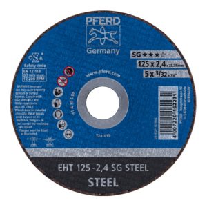 PFERD Trennscheiben EHT 125-2,4 SG STEEL