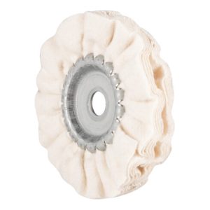 PFERD Tuchring TR Flanell Ø 80x10mm Bohrung-Ø 10mm für Spiegelpolitur und Abglänzen mit Polierpaste