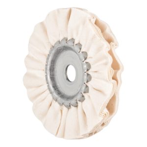 PFERD Tuchring TR Hart Ø 80x10mm Bohrung-Ø 10mm für Vorpolitur mit Polierpaste
