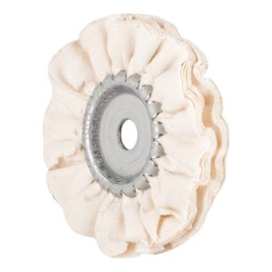 PFERD Tuchring TR weich Ø 80x10mm Bohrung-Ø 10mm für Hochglanzpolitur mit Polierpaste
