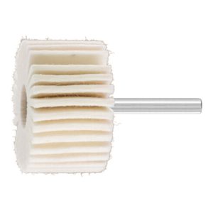 PFERD weiche Filzlamellenstifte FLS Ø 50x30mm Schaft-Ø 6 mm für universelle Polierarbeiten