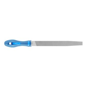 PFERD Werkstattfeile mit Heft Flachspitz 200mm Hieb 2 universell zum Schruppen und Schlichten