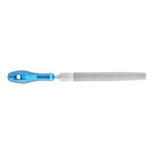 PFERD Werkstattfeile mit Heft Halbrund-Spitz 150mm Hieb 1 für grobe Zerspanung, Schruppen
