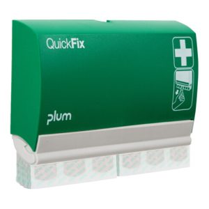 Pflasterspender QuickFix 3 B232,5xH133,5xT33ca.mm grün PLUM Pflasterspender QuickFix 3 B232,5xH133,5xT33ca.mm grün PLUM