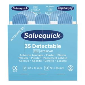 Pflasterstrips Salvequick detectable SALVEQUICK Pflasterstrips Salvequick detectable SALVEQUICK