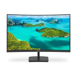 Philips E-line 241E1SC – LED-Monitor – gebogen – 61 cm (24′) (23.6′ sichtbar) – 1920 x 1080 Full HD (1080p) @ 75 Hz – VA