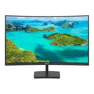 Philips E-line 241E1SCA – LED-Monitor – gebogen – 61 cm (24′) (23.6′ sichtbar) – 1920 x 1080 Full HD (1080p) @ 75 Hz – VA