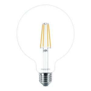 Philips Lighting LED-Globelampe E27 klar Glas DIM MAS VLE LED#34798400 Philips Lighting LED-Globelampe E27 klar Glas DIM MAS VLE LED#34798400