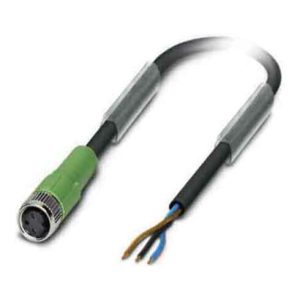 Phoenix Contact Sensor-Kabel, Buchse M8 gerade,3p.,5m SAC3P-5,0-PUR/M8FS