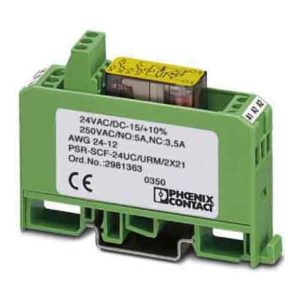 Phoenix Contact Sicherheitsrelais PSR-SCF-24UC/URM2x21 Phoenix Contact Sicherheitsrelais PSR-SCF-24UC/URM2x21