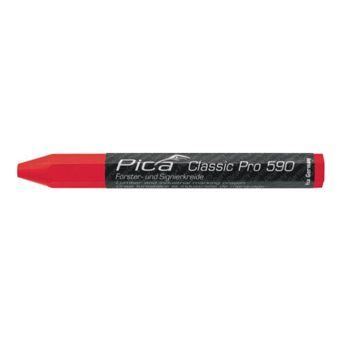 Pica Förster-/Signierkreide rot papiert Schachtel mit 12 St. Classic PRO 590