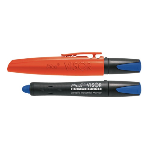 Pica Industriemarker Visor blau wasserfest