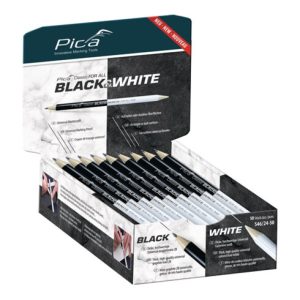 Pica Markierstift L.24 cm 3 flächig beidseitig gespitzt f.glatte Flächen Pica Markierstift L.24 cm 3 flächig beidseitig gespitzt f.glatte Flächen