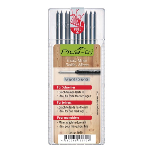 Pica Minenset 10 tlg. graphit H Dry 4050