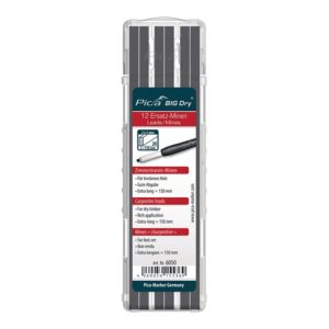Pica Minenset f.Zimmermannsbleistift 12 teilig graphit 2H BIG Dry 6050 Pica Minenset f.Zimmermannsbleistift 12 teilig graphit 2H BIG Dry 6050