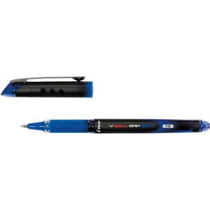 PILOT Tintenroller V-Ball Grip, blau, Strichstärke 0,6 mm, 12 Stück