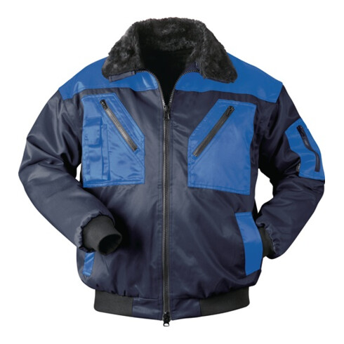Pilotjacke VEGA 4-in-1 Gr.XXL marine/royal NORWAY