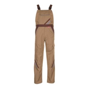 Planam Latzhose khaki/braun/zink 40 Planam Latzhose khaki/braun/zink 40