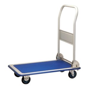 Plattformwagen Ladeflächen L720xB470mm STA hellgrau Trgf.150kg