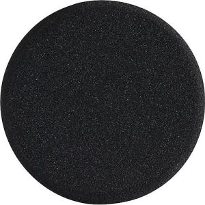 Polierschwamm D.133mm S.25mm flexibel-weich grau Polieren
