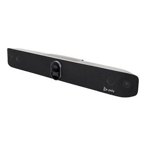 Poly Studio X70 – All-in-One Videoleiste – Zoom Certified, Zertifiziert für Microsoft Teams, Google Meet Certified – Schwarz