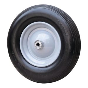 Polymeres Rad D.400mm Radbreite 100mm vollgeschäumt,inkl.Achse CAPITO