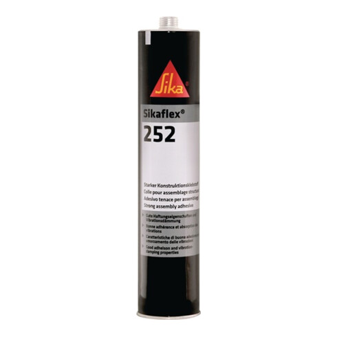 Polyurethan-Klebstoff 300ml Kartusche schwarz Sikaflex 252