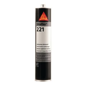 Polyurethandichtstoff Sikaflex®-221 300 ml uniweiß Kartusche SIKA Polyurethandichtstoff Sikaflex®-221 300 ml uniweiß Kartusche SIKA