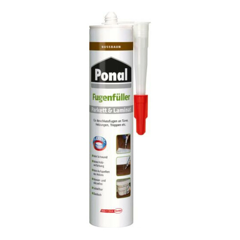 Ponal Fugenfüller nussbaum PN8RF, 280 ml Kartusche