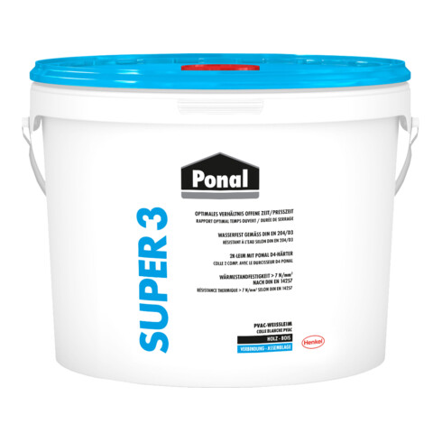 Ponal Holzleim Super 3 PN 3SN 10kg DIN68602-D3